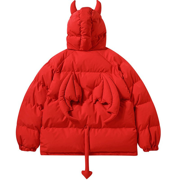 Puffer Winter Coat Jacket Devil Bag