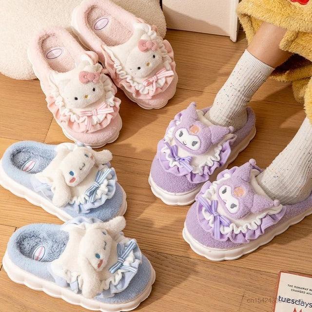 Lovely Sanrio Slippers-Luxandluxy