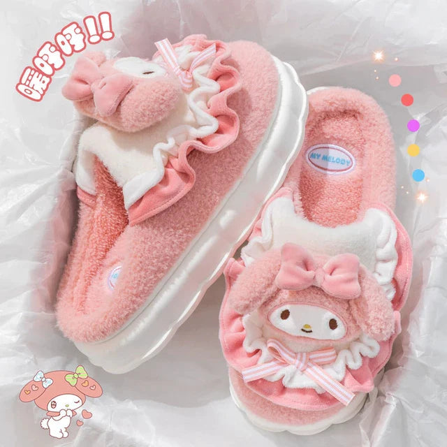 Lovely Sanrio Slippers-Luxandluxy