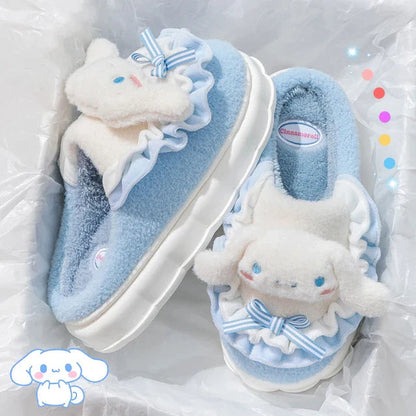 Lovely Sanrio Slippers-Luxandluxy