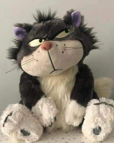 Lucifer Cat Plush Toy-Luxandluxy