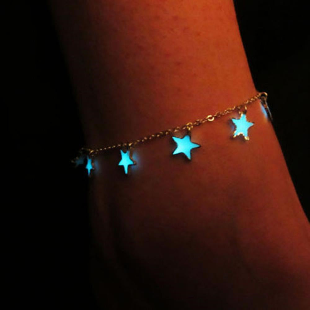 Luminous Glow In The Dark Anklets-Luxandluxy