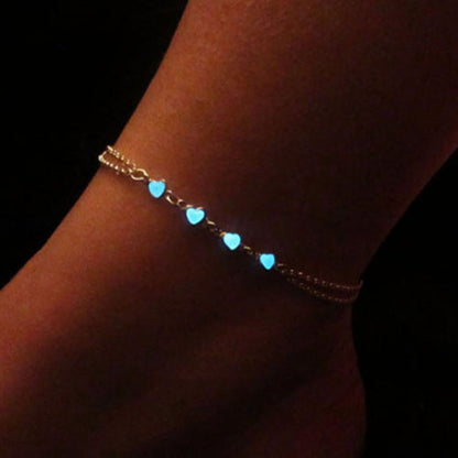 Luminous Glow In The Dark Anklets-Luxandluxy