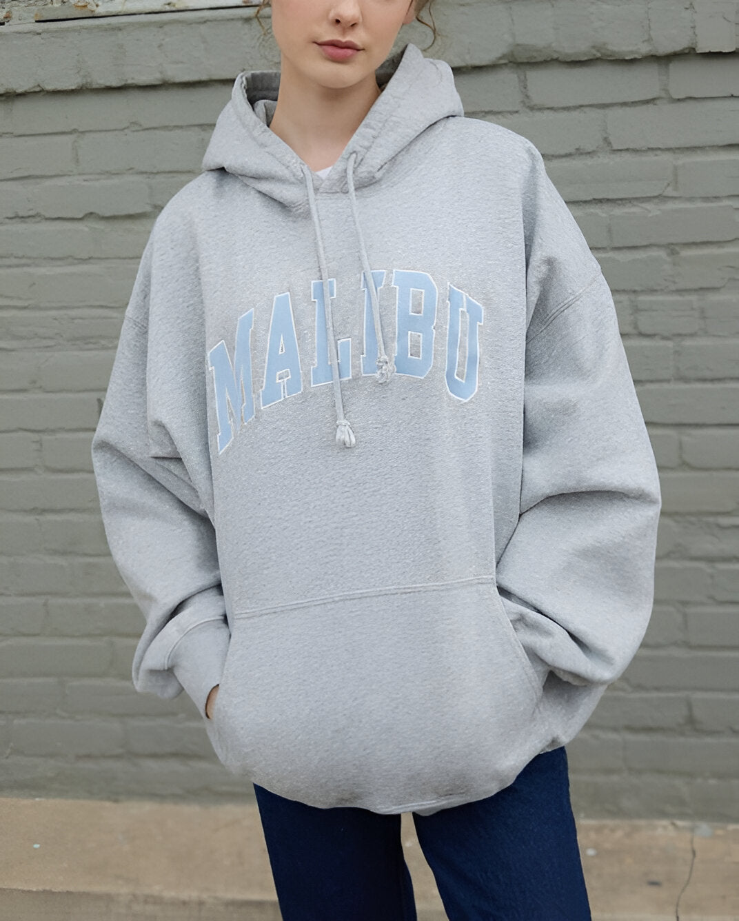 Malibu Grey Hoodie – Luxandluxy