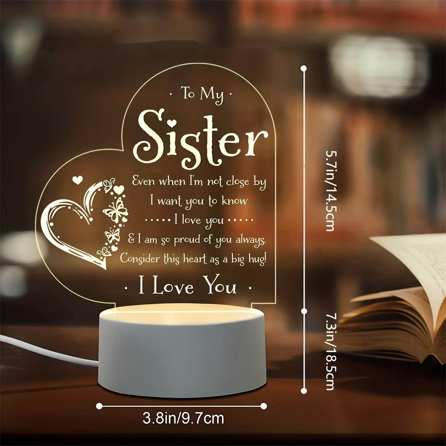 Message Gift Night Lamp-Luxandluxy