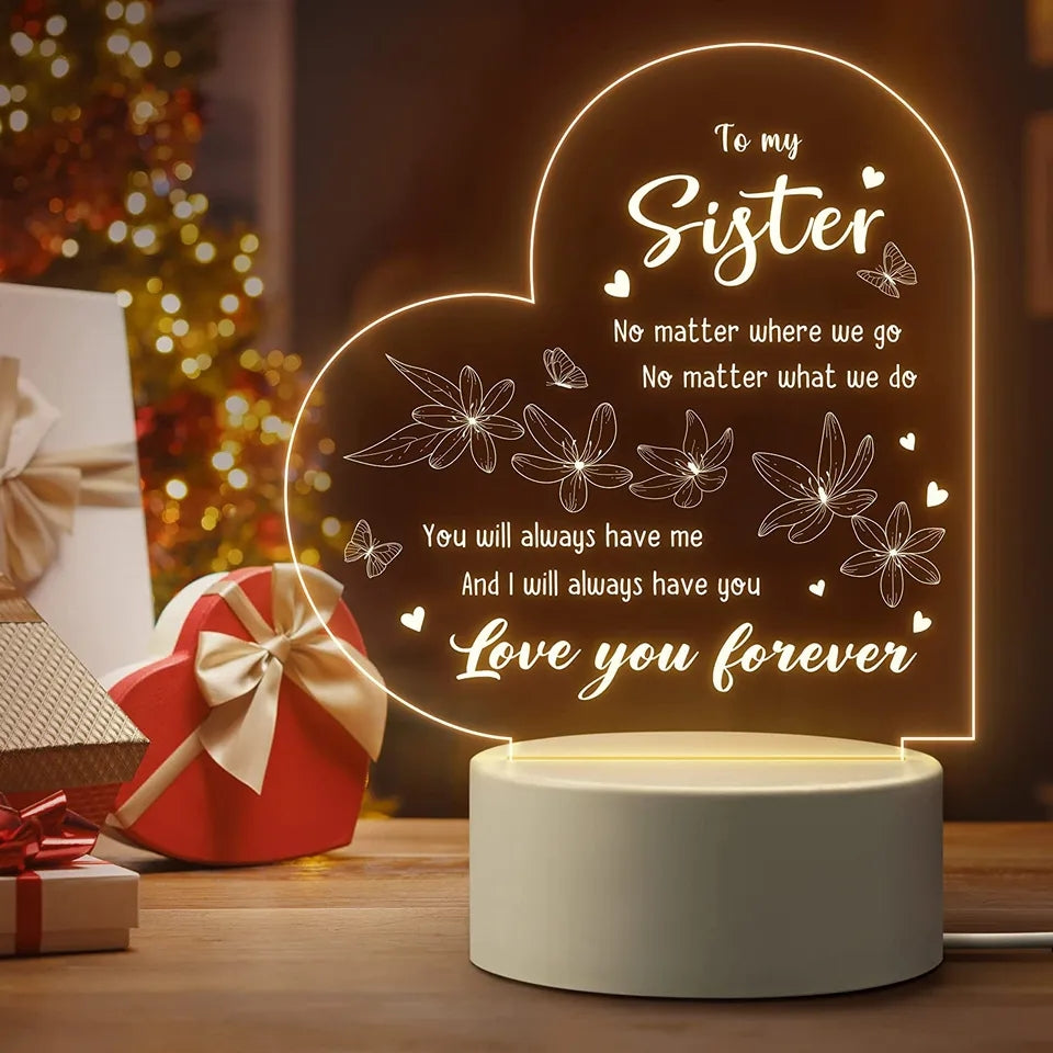 Message Gift Night Lamp-Luxandluxy