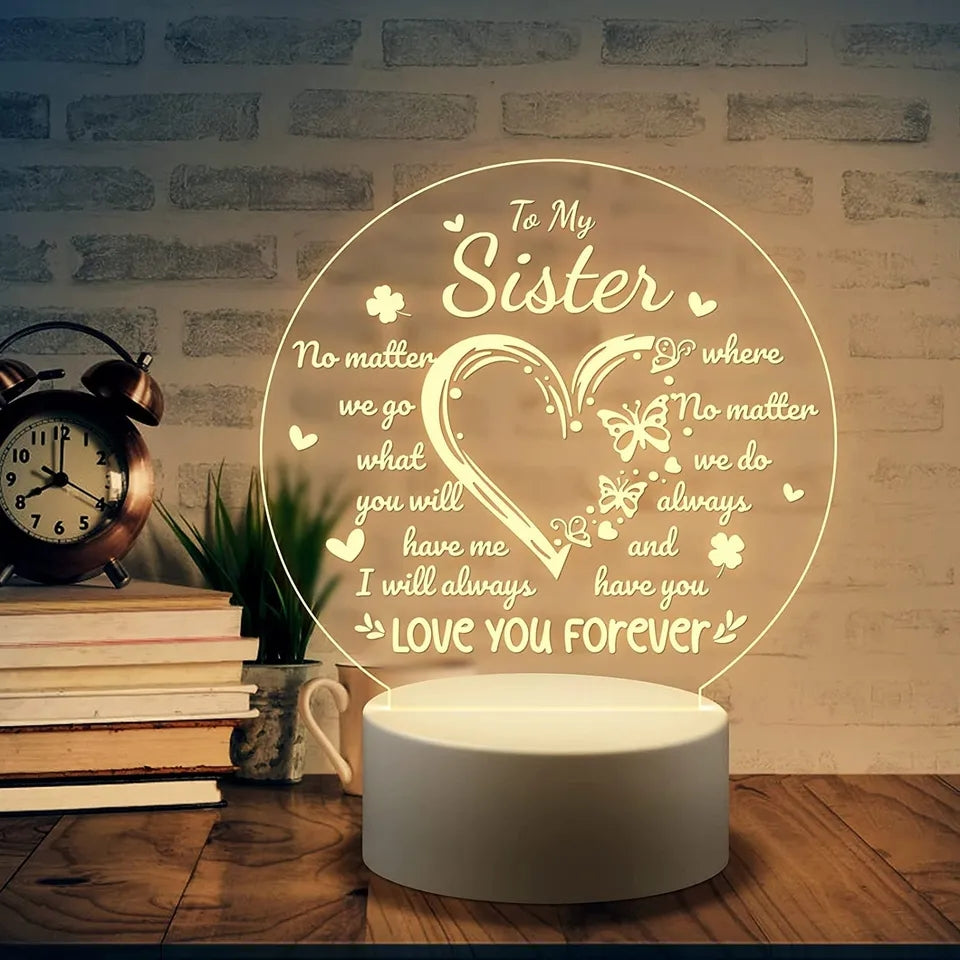 Message Gift Night Lamp-Luxandluxy