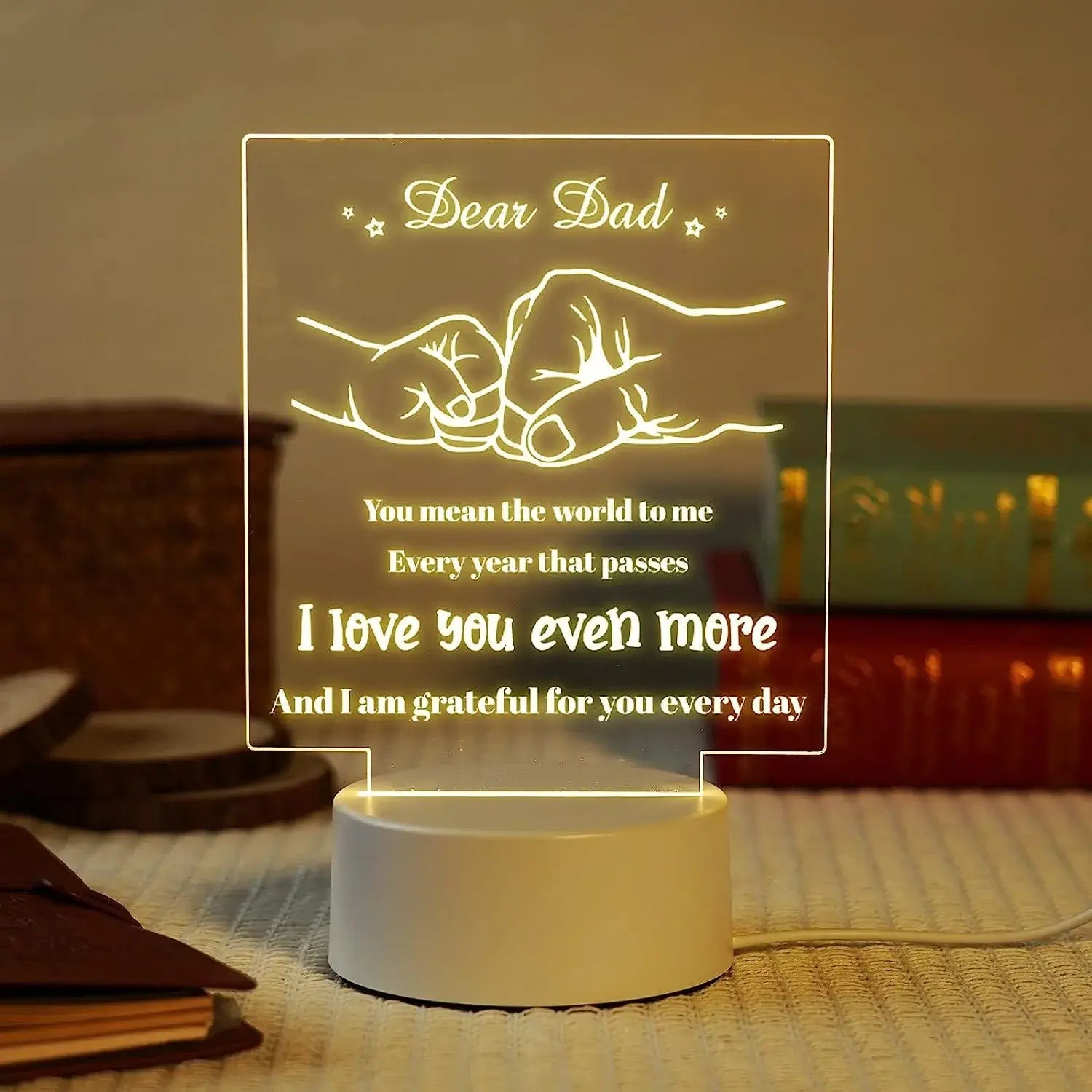 Message Gift Night Lamp-Luxandluxy