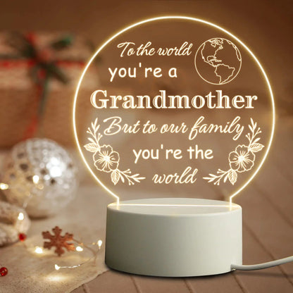 Message Gift Night Lamp-Luxandluxy