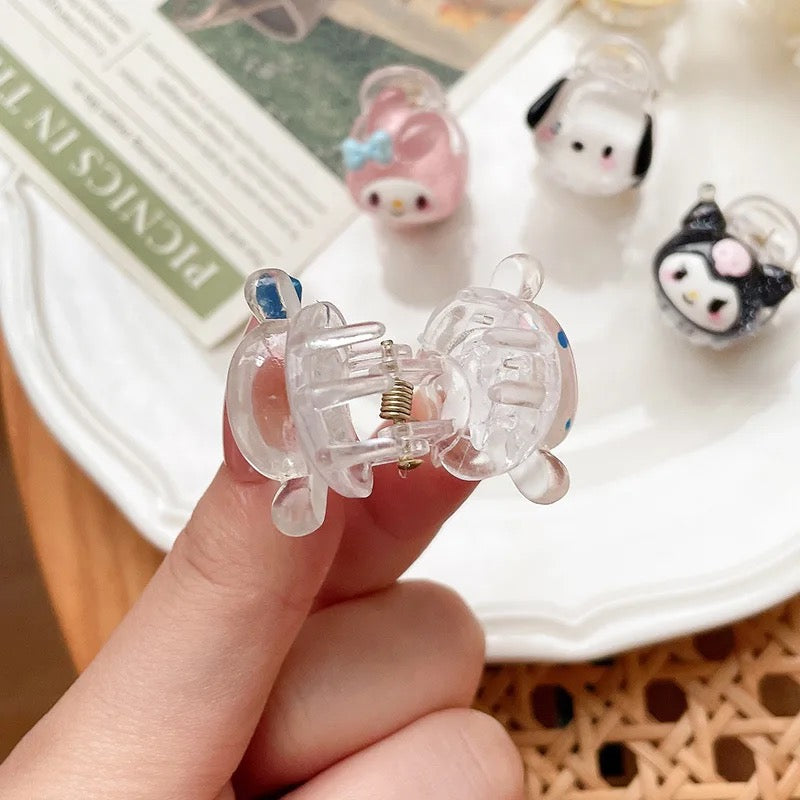 Sanrio Mini Hair Clips 6pcs Set