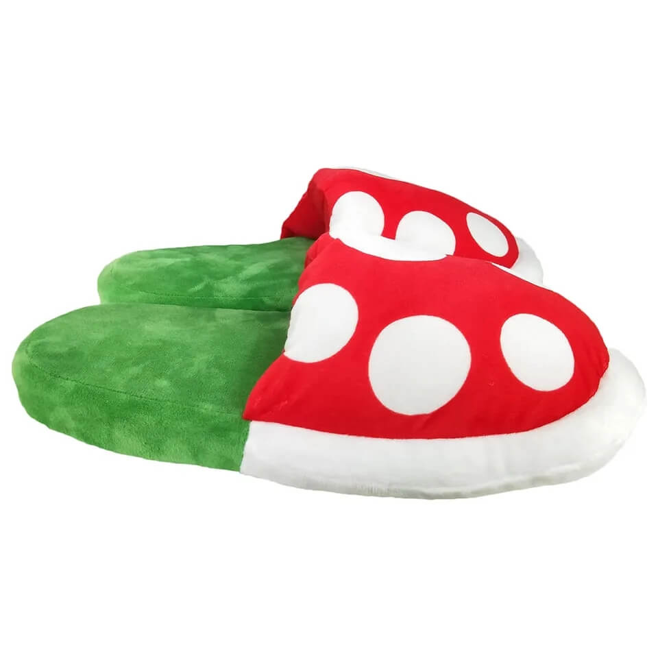 Mushroom Pirhanha Plant Slippers-Luxandluxy