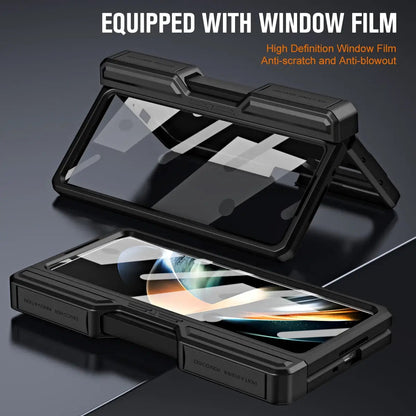 Nutbreaker Case Z Fold 5 & 4 | Double Kickstand-Luxandluxy