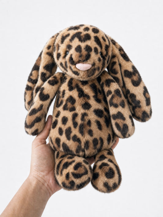 Cobblehop Bunny Leopard Print Plushie