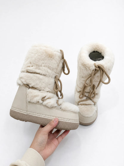 Dessa Lace-up Snow Boots