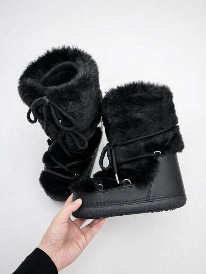 Dessa Lace-up Snow Boots
