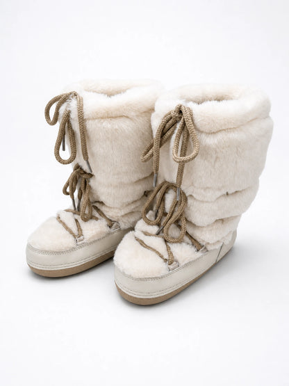 Dessa Lace-up Snow Boots