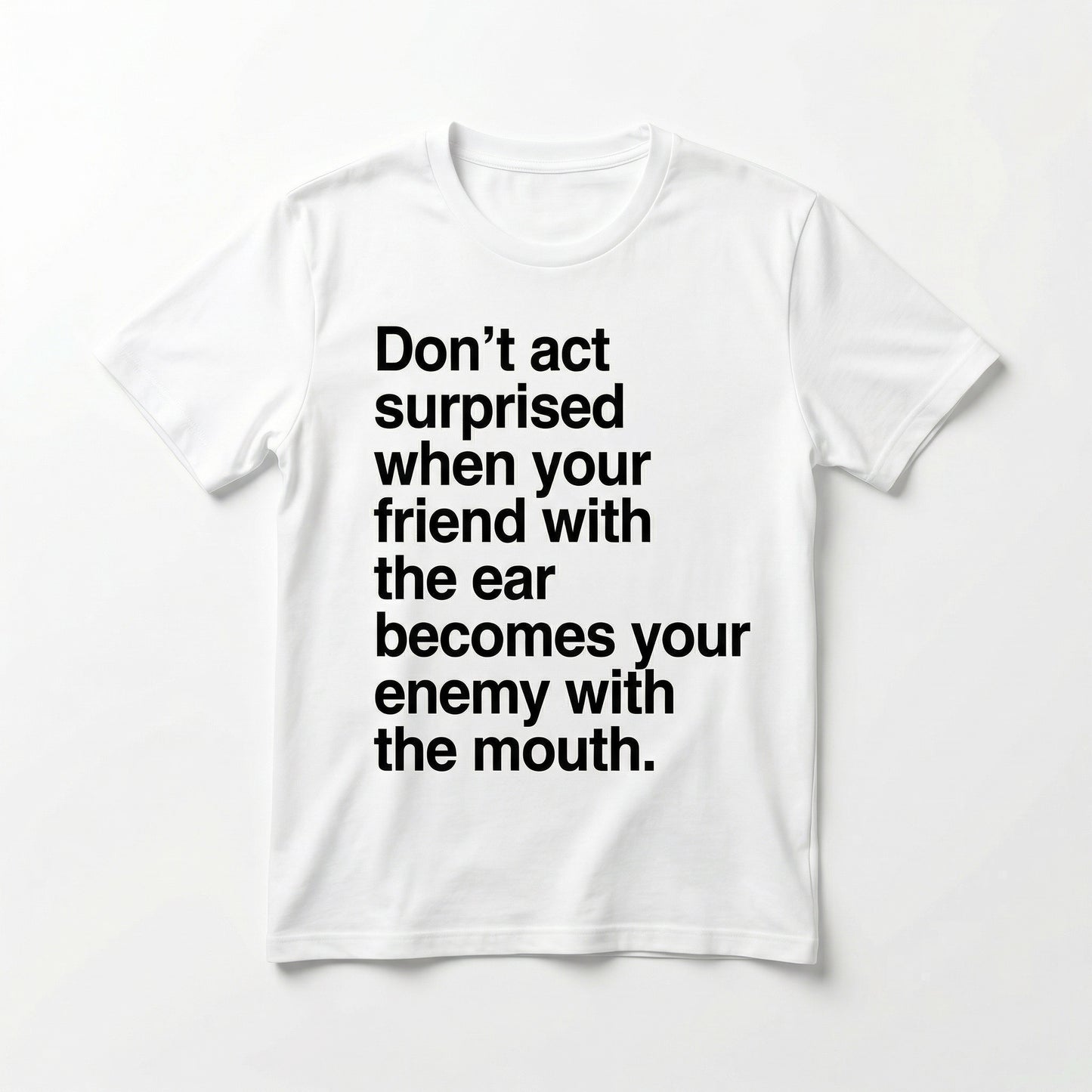 Brain the Genius Quotes Tee