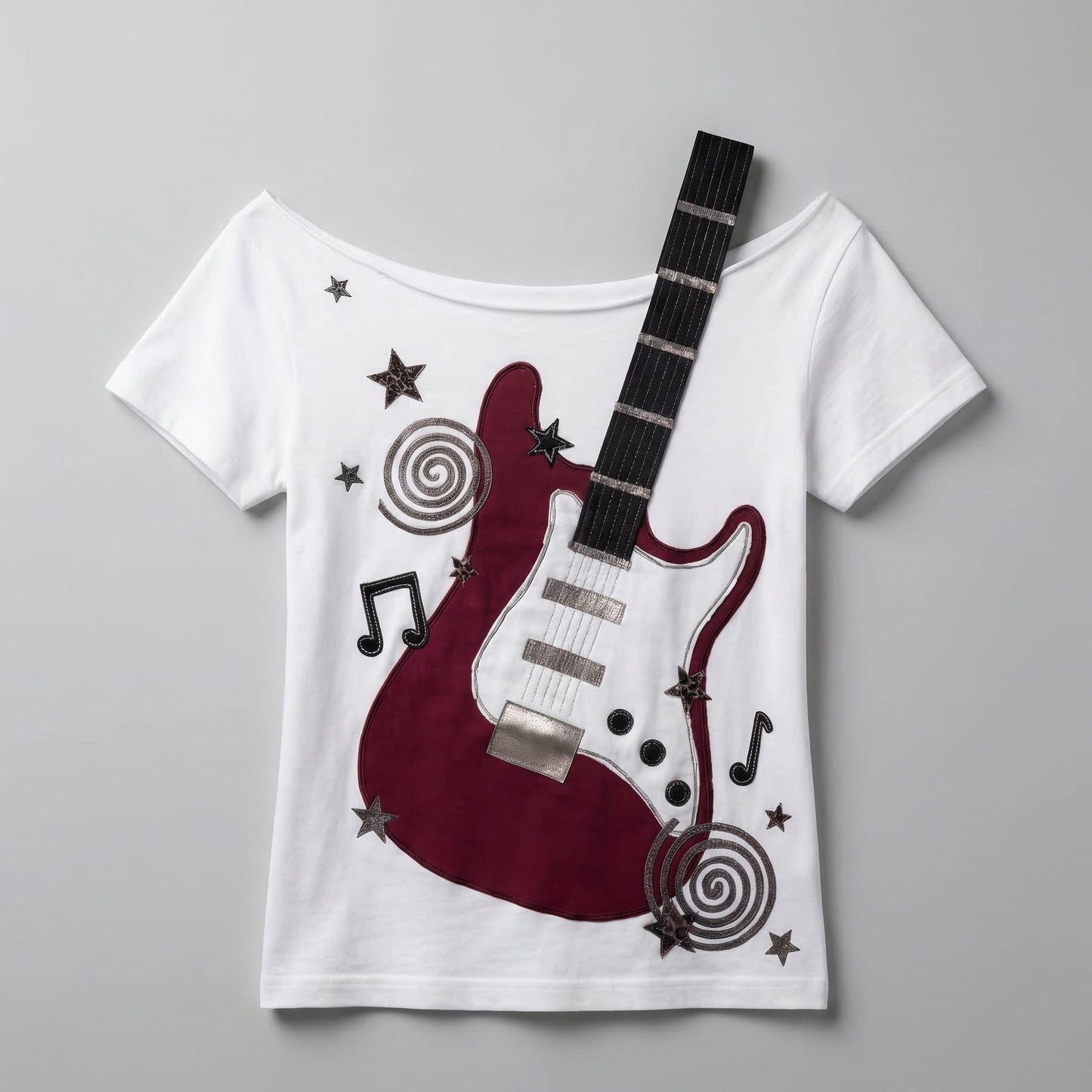 Guitar Music Graphic Tee