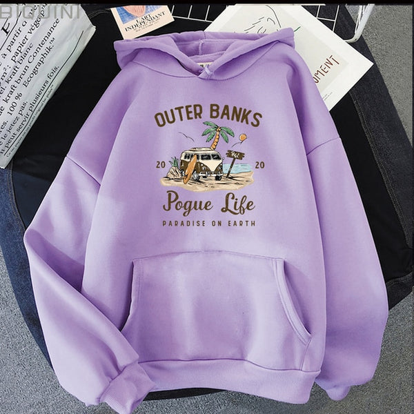 Outer Banks Pogue Life Paradise Hoodie-Luxandluxy