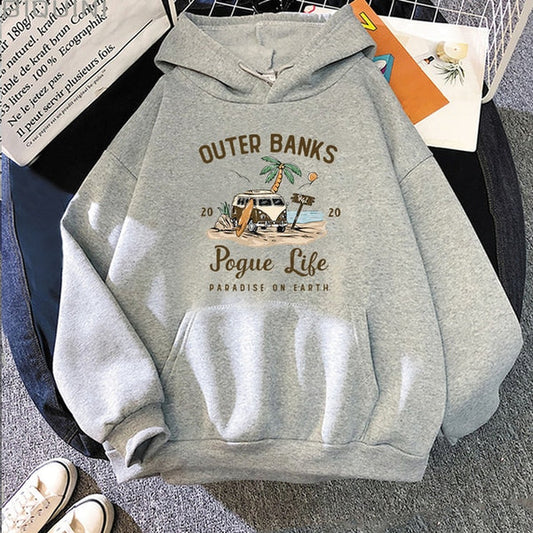 Outer Banks Pogue Life Paradise Hoodie-Luxandluxy