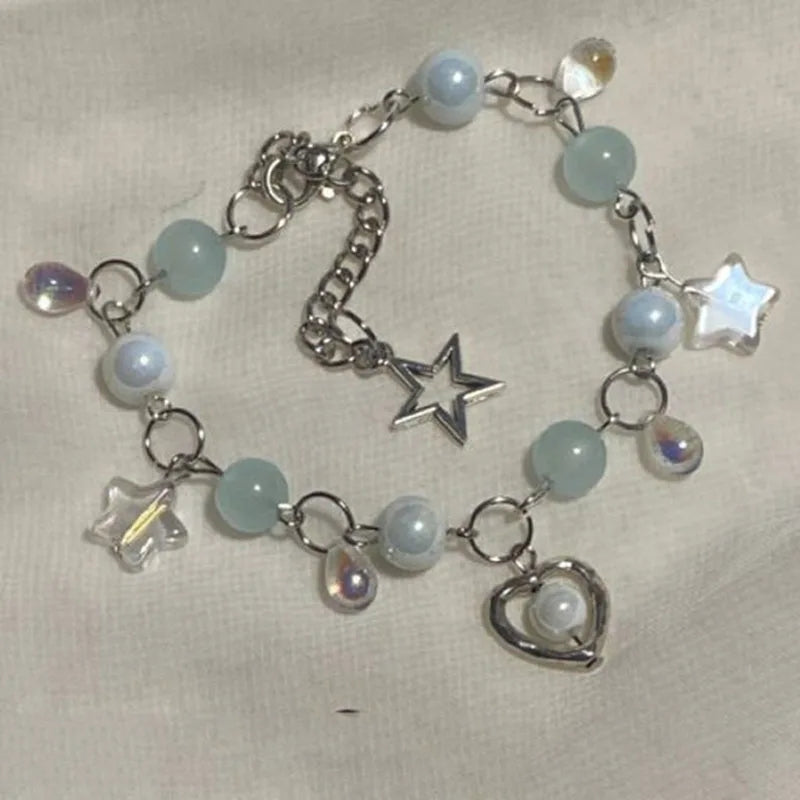 Pearls and Stars Bracelet-Luxandluxy