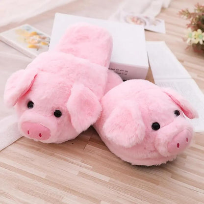 Pig Slippers-Luxandluxy