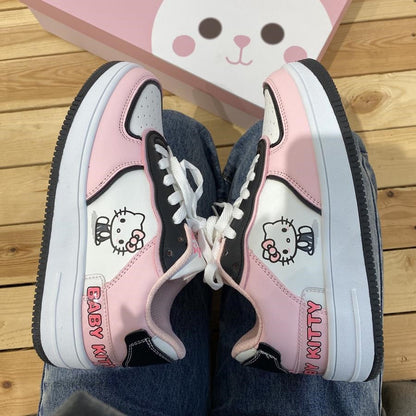 Pink 'Baby Kitty' Sneakers