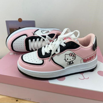 Pink 'Baby Kitty' Sneakers