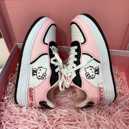 Pink 'Baby Kitty' Sneakers