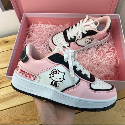 Pink 'Baby Kitty' Sneakers