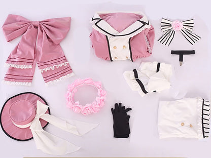 Pink Ciel Phantomhive Cosplay Costume-Luxandluxy