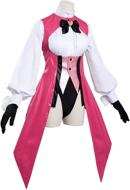 Pink Koyanskaya Tailcoat Cosplay Costume-Luxandluxy