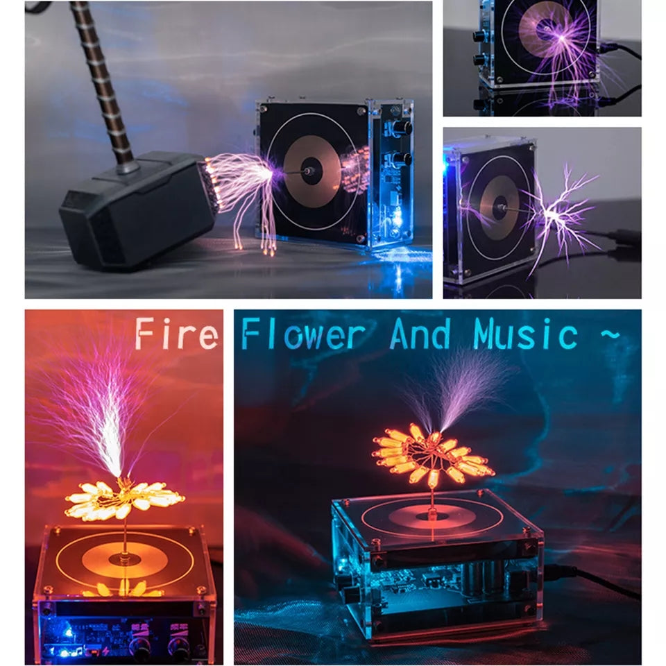 Plasma Speaker - Tesla Coil Music Box-Luxandluxy