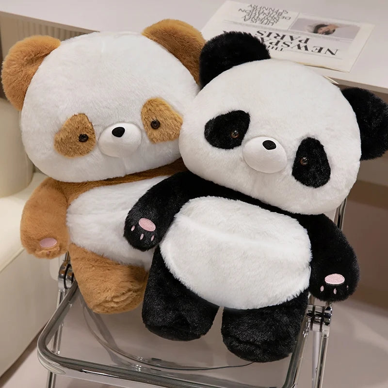 Plush Panda Backpack-Luxandluxy