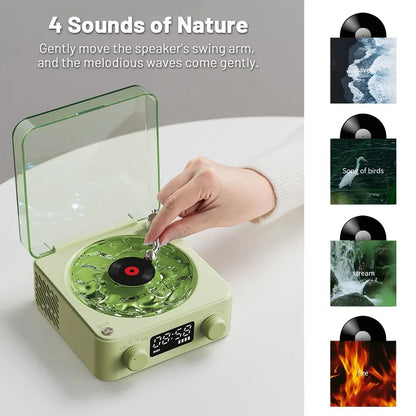 Retro Vinyl Speaker Wave Light-Luxandluxy