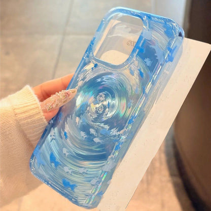 Radial Ripples iPhone Case
