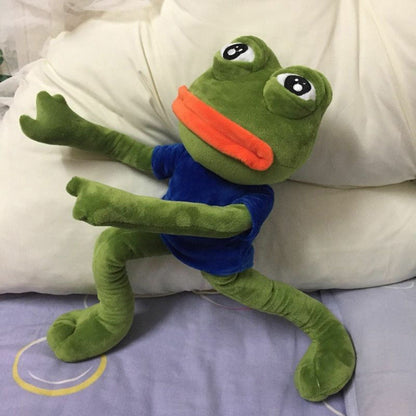 Sad Pepe Frog Plush-Luxandluxy