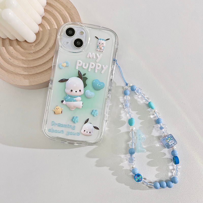 Sanrio Clear iPhone Case & Charm Strap – Luxandluxy