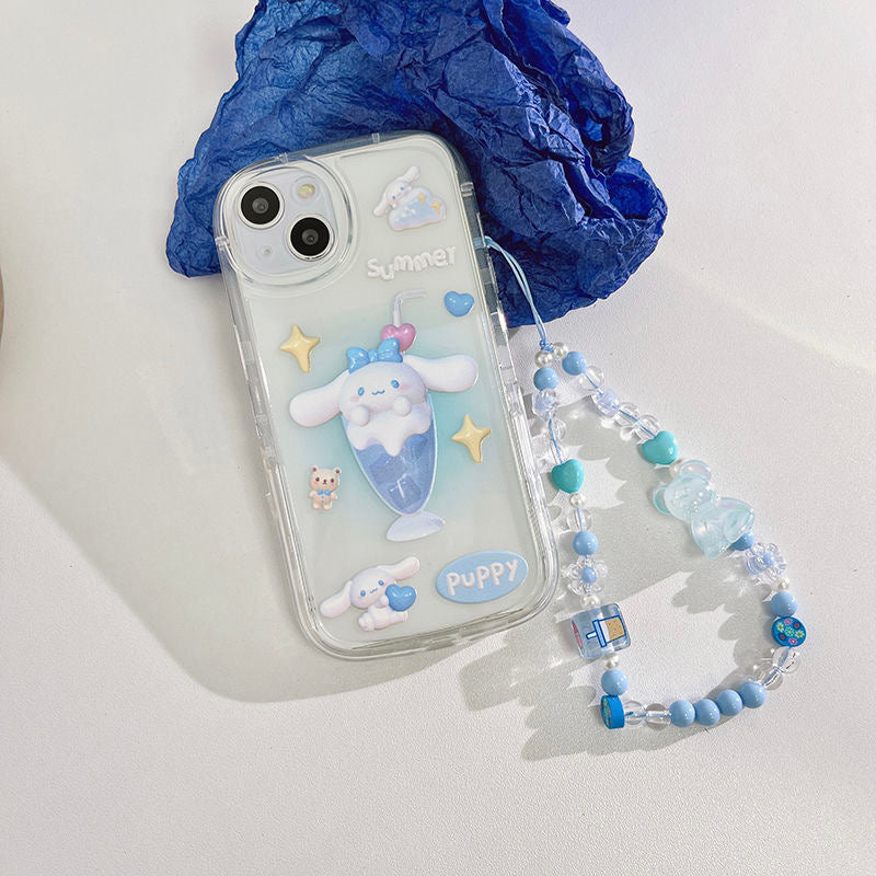 Sanrio Clear iPhone Case & Charm Strap – Luxandluxy