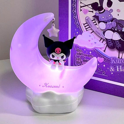 Sanrio Crescent Moon Lamp-Luxandluxy