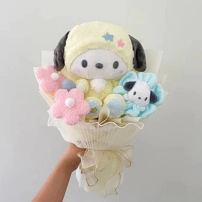 Sanrio Flower Plushie Bouquet-Luxandluxy