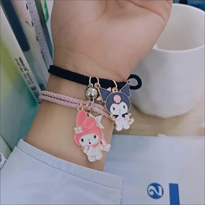 Sanrio Friendship Magnetic Bracelets-Luxandluxy