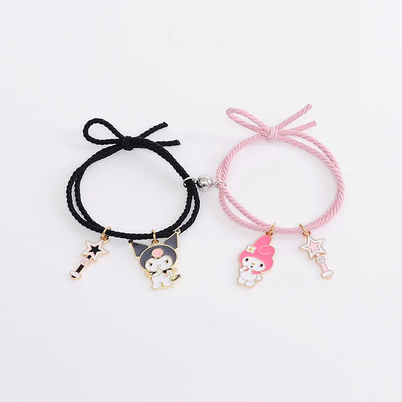 Sanrio Friendship Magnetic Bracelets-Luxandluxy