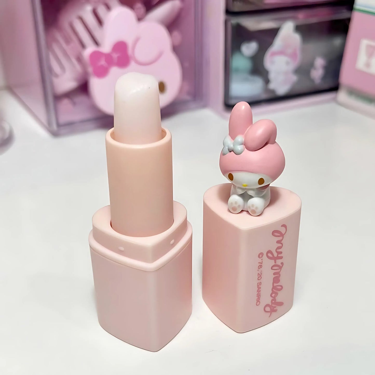 Sanrio Heart Shaped Lip Balm-Luxandluxy