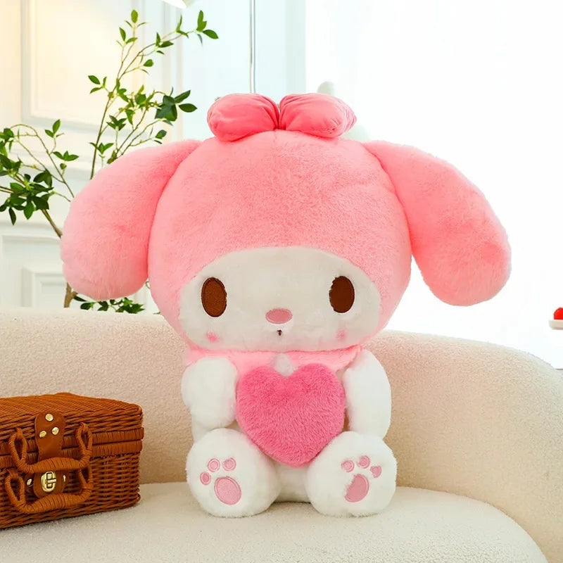 Sanrio Holding Heart Plushies-Luxandluxy