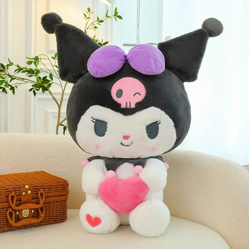 Sanrio Holding Heart Plushies-Luxandluxy