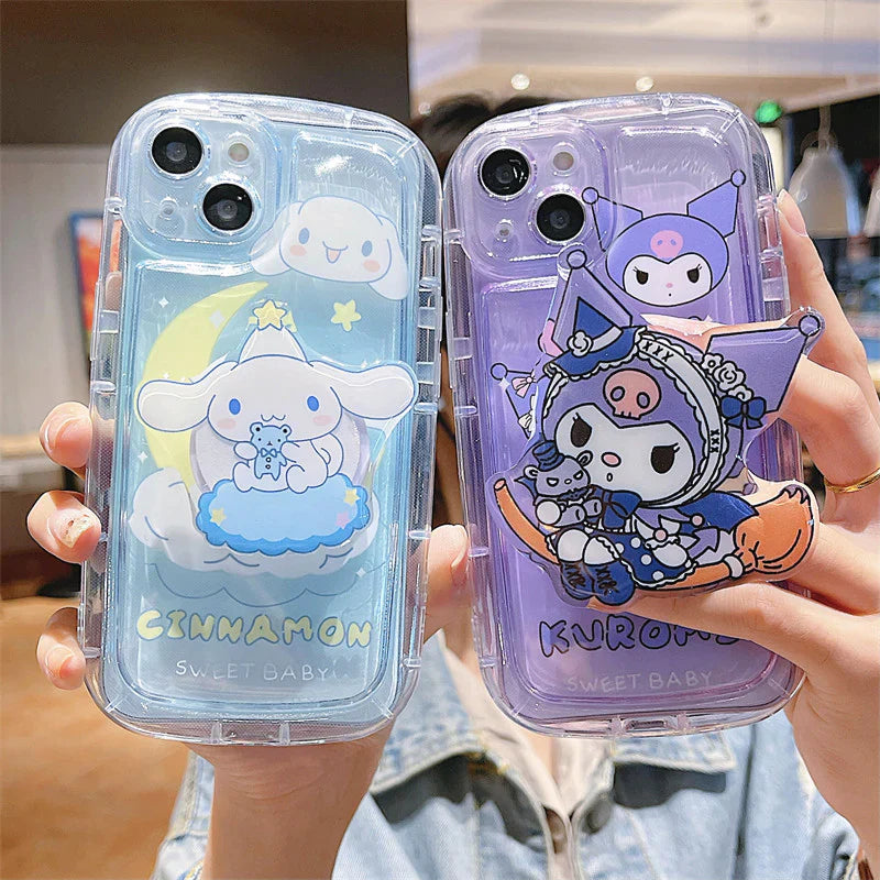 Sanrio Honor Phone Case With Keychain-Luxandluxy