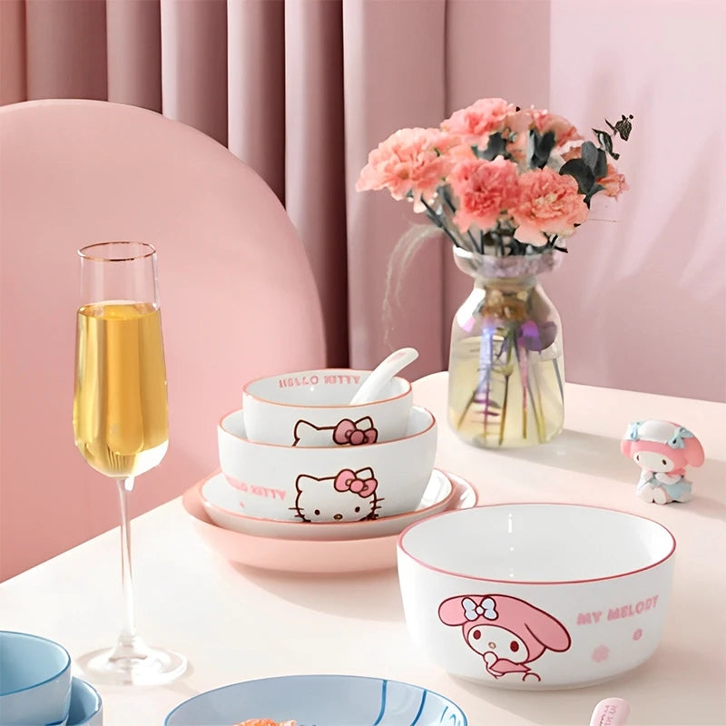 Sanrio Tableware Set-Luxandluxy