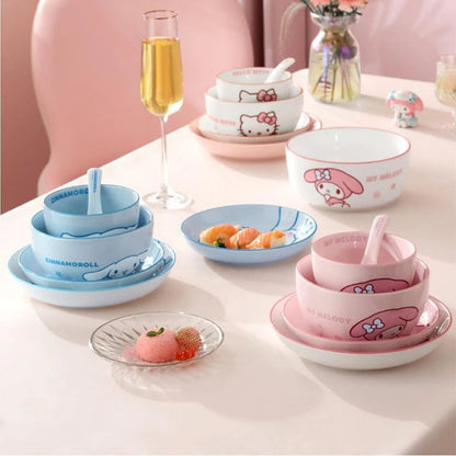 Sanrio Tableware Set-Luxandluxy