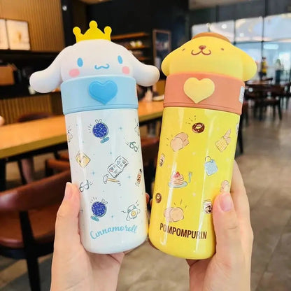 Sanrio Thermos Water Bottle-Luxandluxy